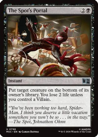 The Spot's Portal (MSC - Commander: Marvel Super Heroes)