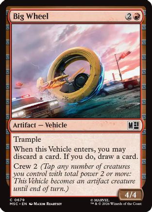 Big Wheel (MSC - Commander: Marvel Super Heroes Foil)