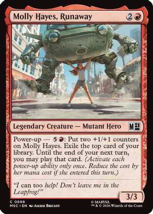 Molly Hayes, Runaway (MSC - Commander: Marvel Super Heroes Foil)