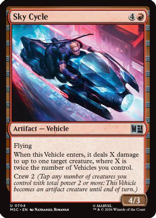 Sky Cycle (MSC - Commander: Marvel Super Heroes)