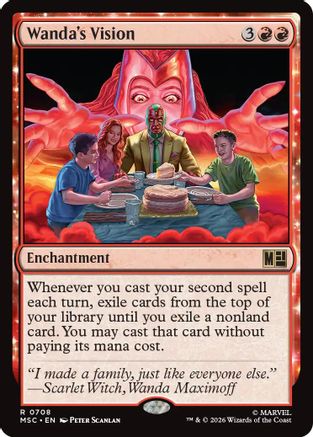 Wanda's Vision (MSC - Commander: Marvel Super Heroes Foil)