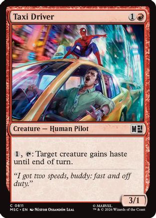 Taxi Driver (MSC - Commander: Marvel Super Heroes Foil)