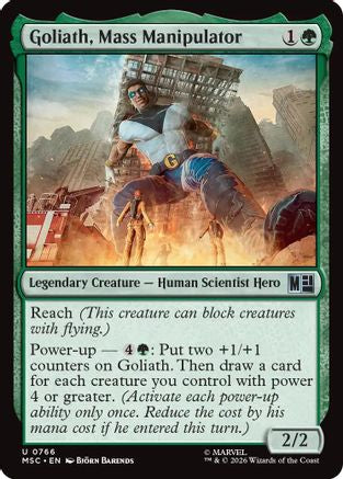 Goliath, Mass Manipulator (MSC - Commander: Marvel Super Heroes)