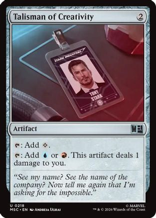 Talisman of Creativity (MSC - Commander: Marvel Super Heroes)