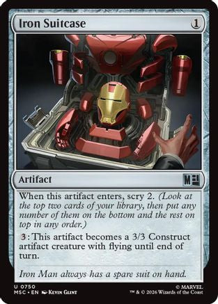 Iron Suitcase (MSC - Commander: Marvel Super Heroes)