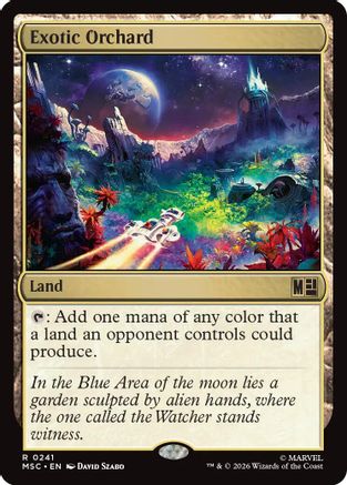 Exotic Orchard (MSC - Commander: Marvel Super Heroes)