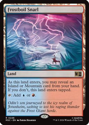Frostboil Snarl (MSC - Commander: Marvel Super Heroes)