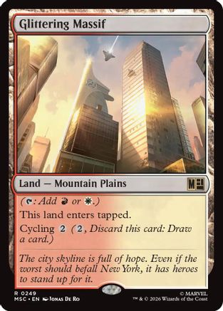 Glittering Massif (MSC - Commander: Marvel Super Heroes)