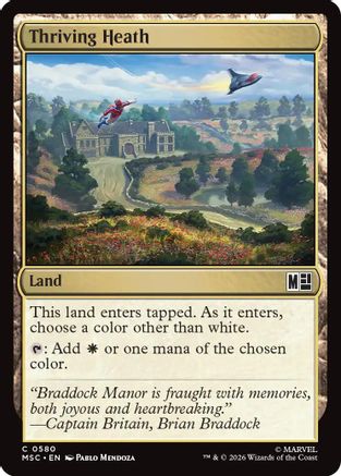 Thriving Heath (MSC - Commander: Marvel Super Heroes Foil)