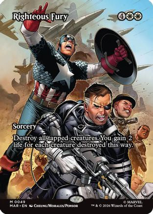 Righteous Fury (Borderless) (MAR - Marvel Universe Eternal-Legal)
