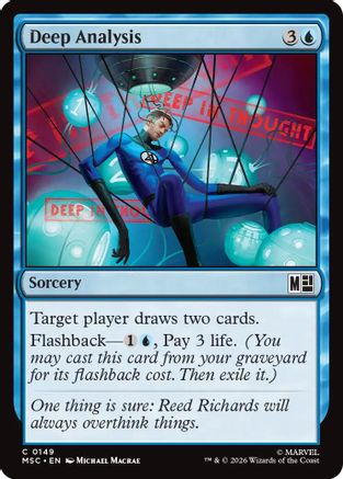Deep Analysis (MSC - Commander: Marvel Super Heroes)