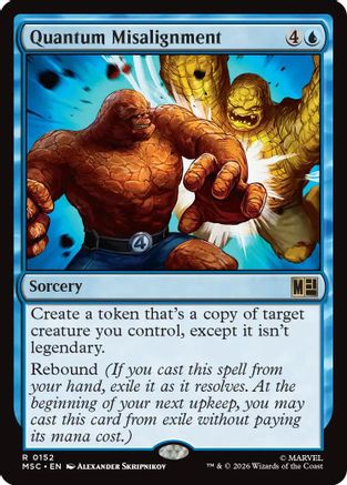 Quantum Misalignment (MSC - Commander: Marvel Super Heroes)