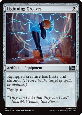 Lightning Greaves (MSC - Commander: Marvel Super Heroes)