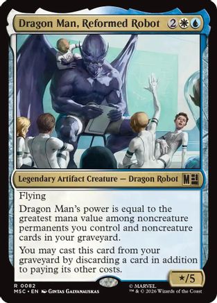 Dragon Man, Reformed Robot (MSC - Commander: Marvel Super Heroes)