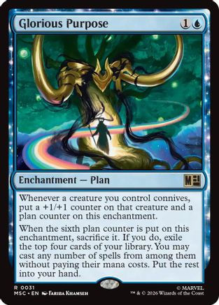 Glorious Purpose (MSC - Commander: Marvel Super Heroes)
