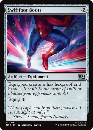 Swiftfoot Boots (MSC - Commander: Marvel Super Heroes)