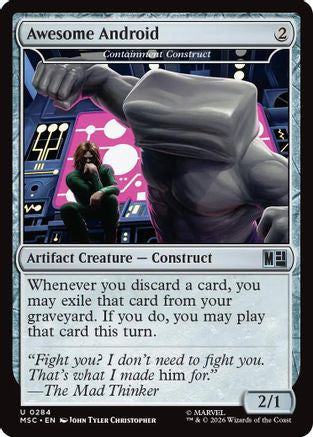 Awesome Android - Containment Construct (MSC - Commander: Marvel Super Heroes)