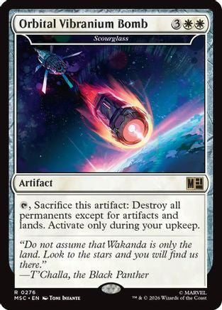 Orbital Vibranium Bomb - Scourglass (MSC - Commander: Marvel Super Heroes)