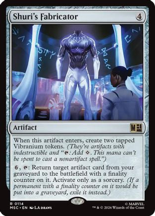 Shuri's Fabricator (MSC - Commander: Marvel Super Heroes)