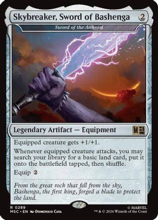 Skybreaker, Sword of Bashenga - Sword of the Animist (MSC - Commander: Marvel Super Heroes)