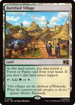 Fortified Village (MSC - Commander: Marvel Super Heroes)