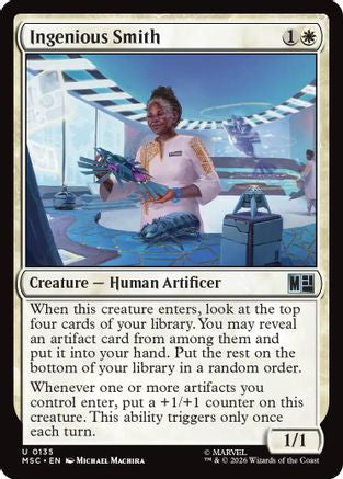 Ingenious Smith (Surge Foil) (MSC - Commander: Marvel Super Heroes Foil)