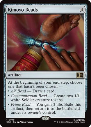 Kimoyo Beads (Surge Foil) (MSC - Commander: Marvel Super Heroes Foil)