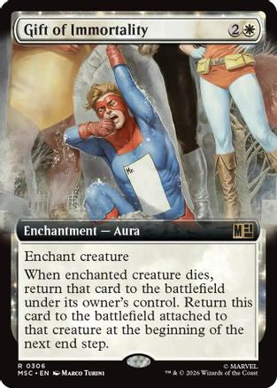 Gift of Immortality (Extended Art) (MSC - Commander: Marvel Super Heroes)