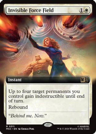 Invisible Force Field (Extended Art) (MSC - Commander: Marvel Super Heroes)