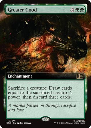 Greater Good (Extended Art) (MSC - Commander: Marvel Super Heroes)