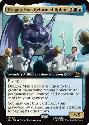 Dragon Man, Reformed Robot (Extended Art) (MSC - Commander: Marvel Super Heroes)