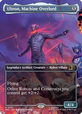 Ultron, Machine Overlord (Borderless) (MSC - Commander: Marvel Super Heroes)