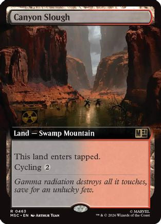 Canyon Slough (Extended Art) (MSC - Commander: Marvel Super Heroes)