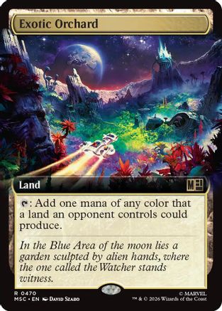Exotic Orchard (Extended Art) (MSC - Commander: Marvel Super Heroes)