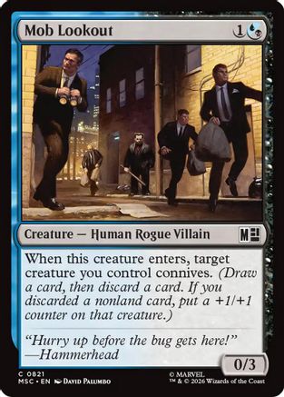 Mob Lookout (MSC - Commander: Marvel Super Heroes)