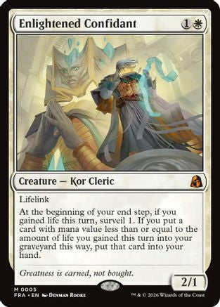 Enlightened Confidant [Reality Fracture] Foil
