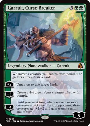 Garruk, Curse Breaker [Reality Fracture]