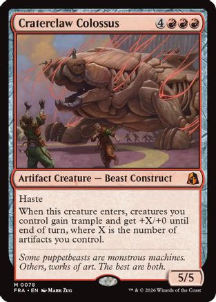 Craterclaw Colossus [Reality Fracture]