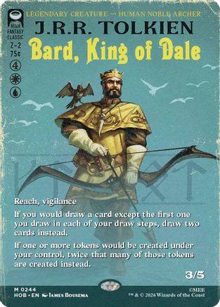 Bard, King of Dale (Borderless) (HOB - The Hobbit)