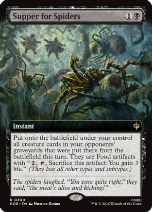 Supper for Spiders (Extended Art) (HOB - The Hobbit)
