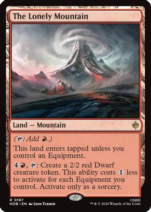 The Lonely Mountain (HOB - The Hobbit Foil)