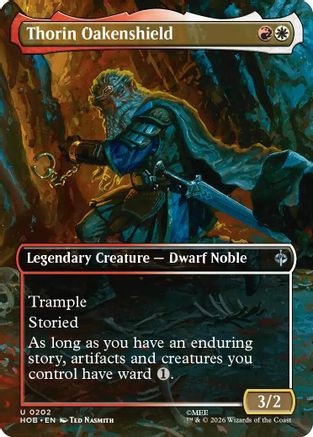 Thorin Oakenshield (Borderless) (HOB - The Hobbit Foil)