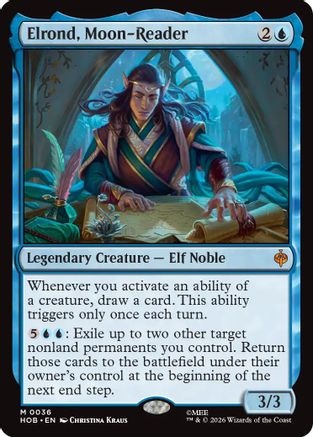 Elrond, Moon-Reader (HOB - The Hobbit Foil)