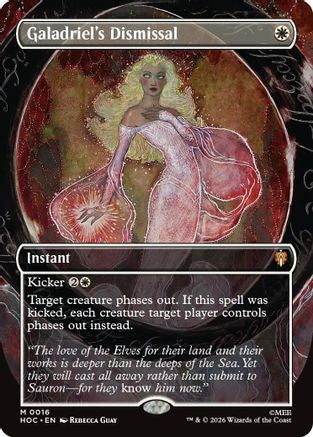 Galadriel's Dismissal (Borderless) (HOC - The Hobbit: Eternal-Legal Foil)