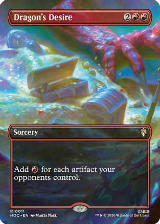 Dragon's Desire (Borderless) (HOC - The Hobbit: Eternal-Legal)