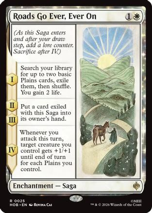 Roads Go Ever, Ever On (HOB - The Hobbit Foil)
