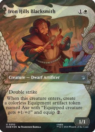 Iron Hills Blacksmith (Showcase) (Surge Foil) (HOB - The Hobbit Foil)