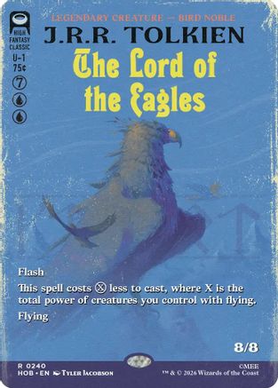 The Lord of the Eagles (Borderless) (HOB - The Hobbit Foil)