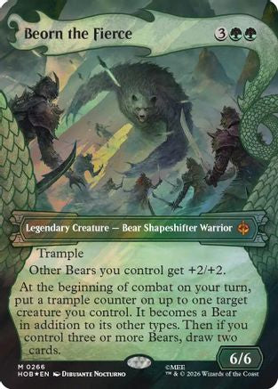 Beorn the Fierce (Showcase) (Surge Foil) (HOB - The Hobbit Foil)