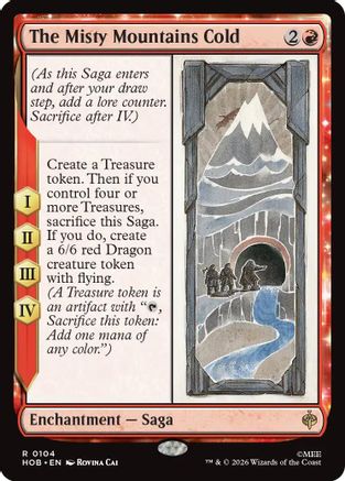 The Misty Mountains Cold (HOB - The Hobbit)